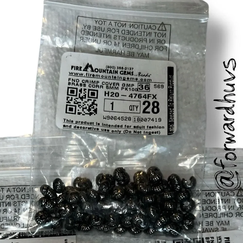 Fire Mountain Gem Jewelry-Making Supply Bundle – Crimp Covers